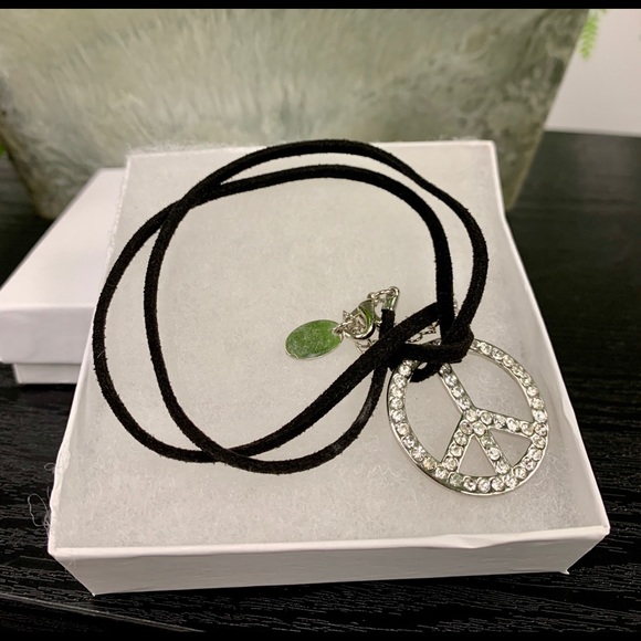 Undee Benz Jewelry - Undee Benz Peace Sign Necklace
